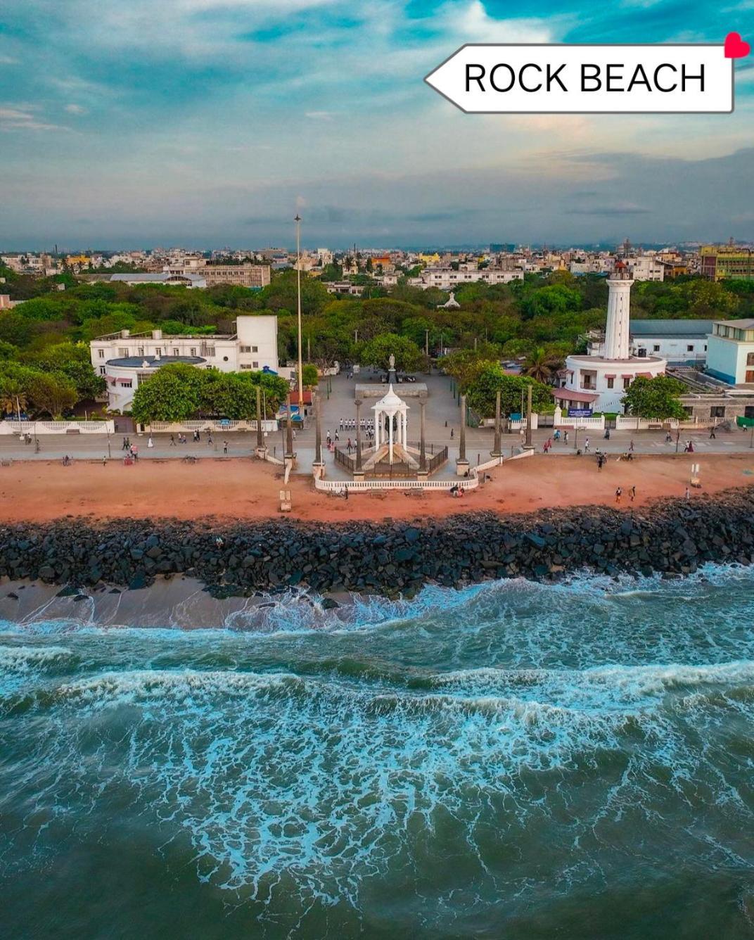 Hotel The Ocean Grand Pondicherry Esterno foto
